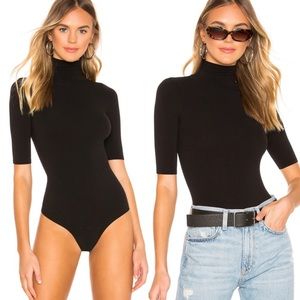 Commando Shortsleeve Turtleneck Bodysuit